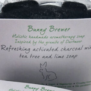 charcoal with tea tree and lime soap