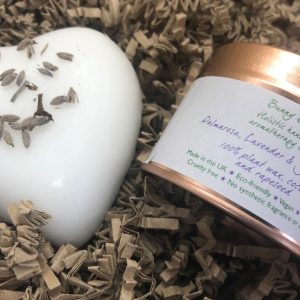 Valentine's Day Gift Box with soap and candle